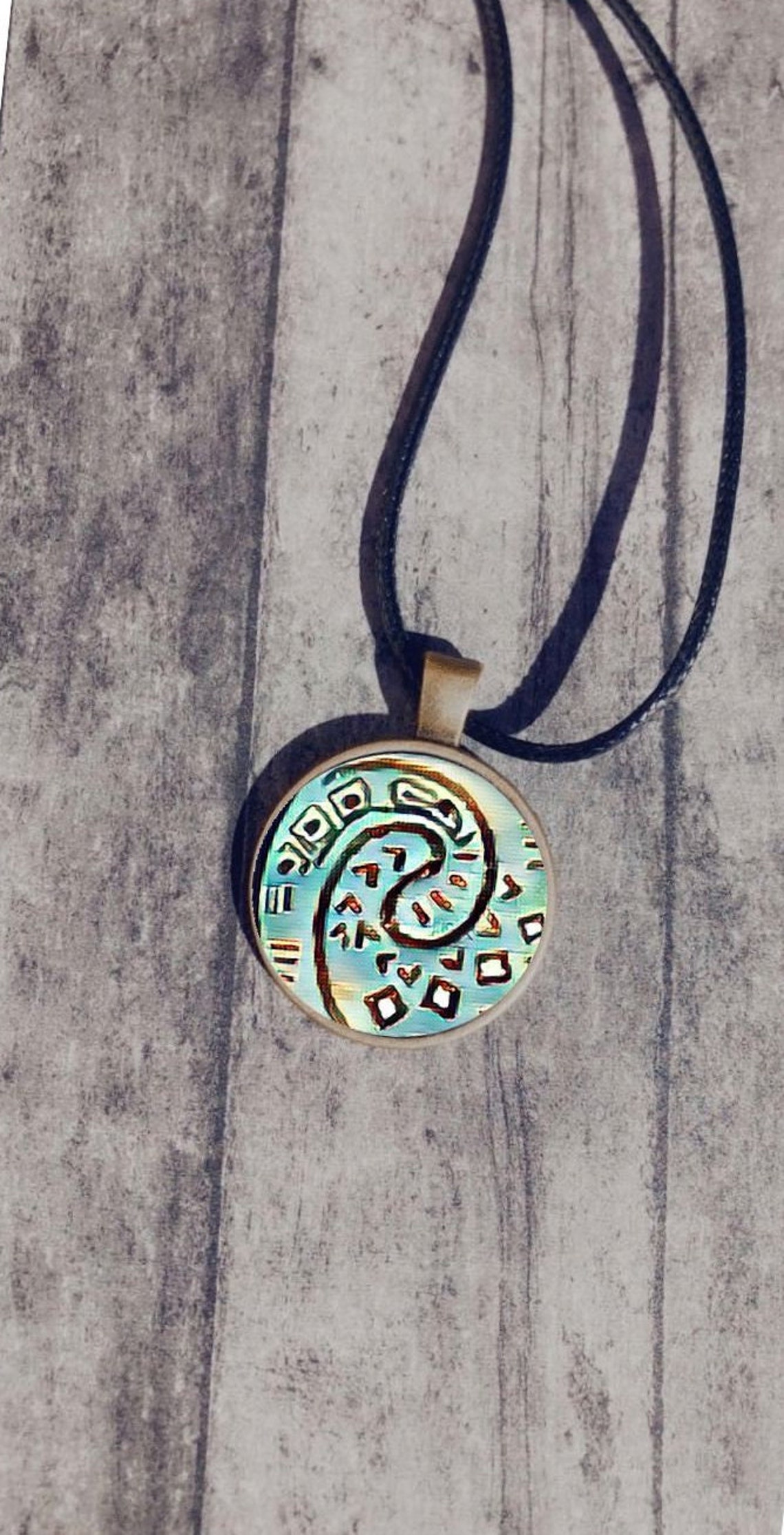Heart of Tafiti Pendant Necklace, Moana Necklace, Ocean Necklace Etsy