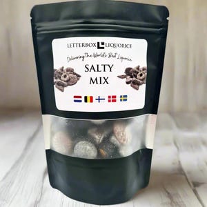Gourmet European Liquorice Mix - Salty/Salmiak