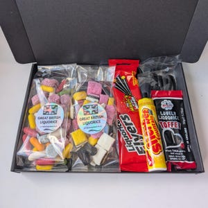 British Liquorice Selection Box – Personalised Sweet Treats