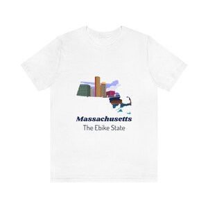 Massachusetts Ebike Tee
