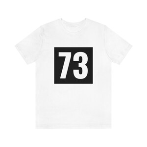 73 Black Outline Ebike Tee