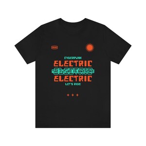 Cyberpunk Electric Ebike Tee