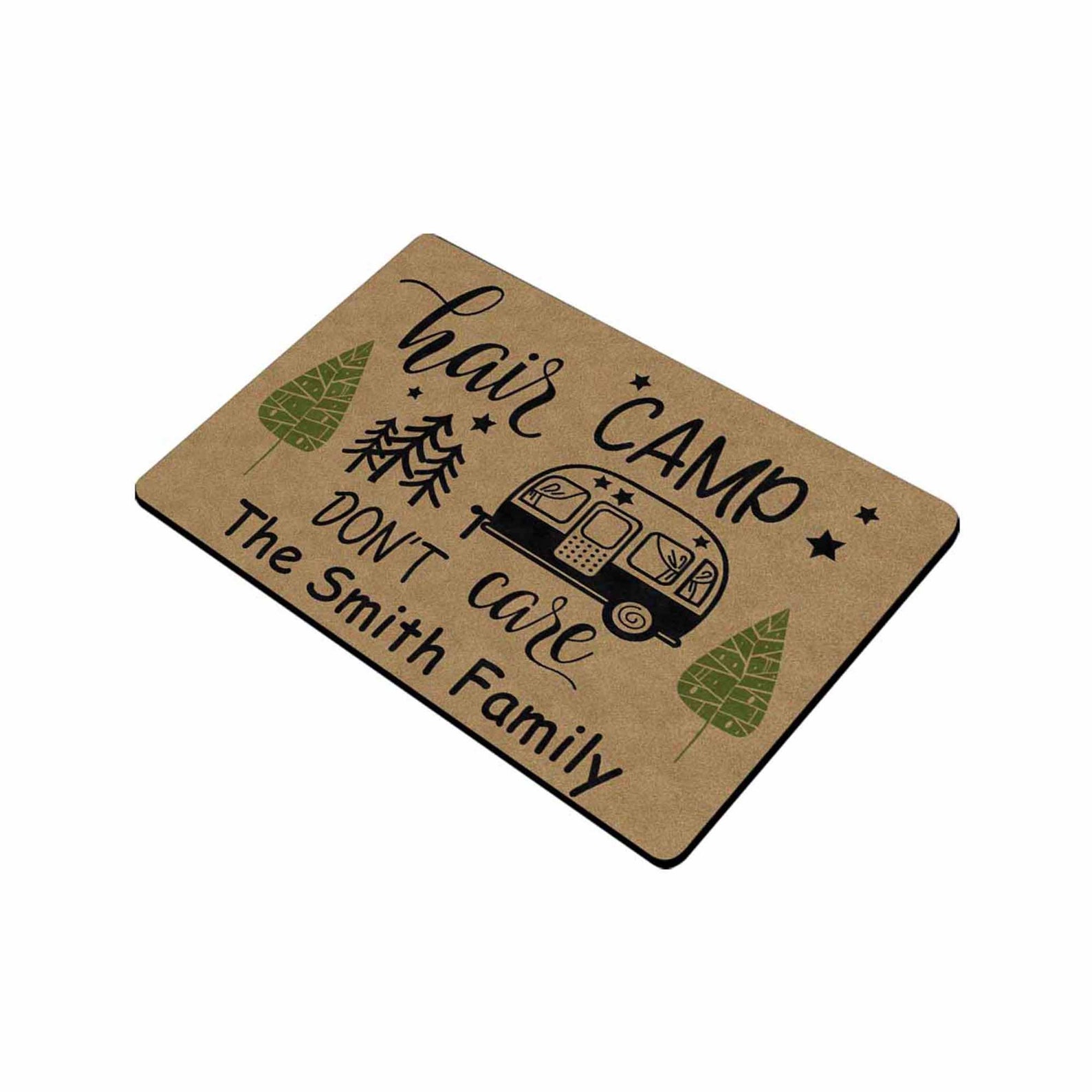 Personalized Camper Doormat Family doormat Camp rug decor Etsy