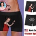USA custom boxer briefs, Personalized boxers, Custom boxer with face, boxers shorts, Custom underwear, custom anniversary gift for boyfriend