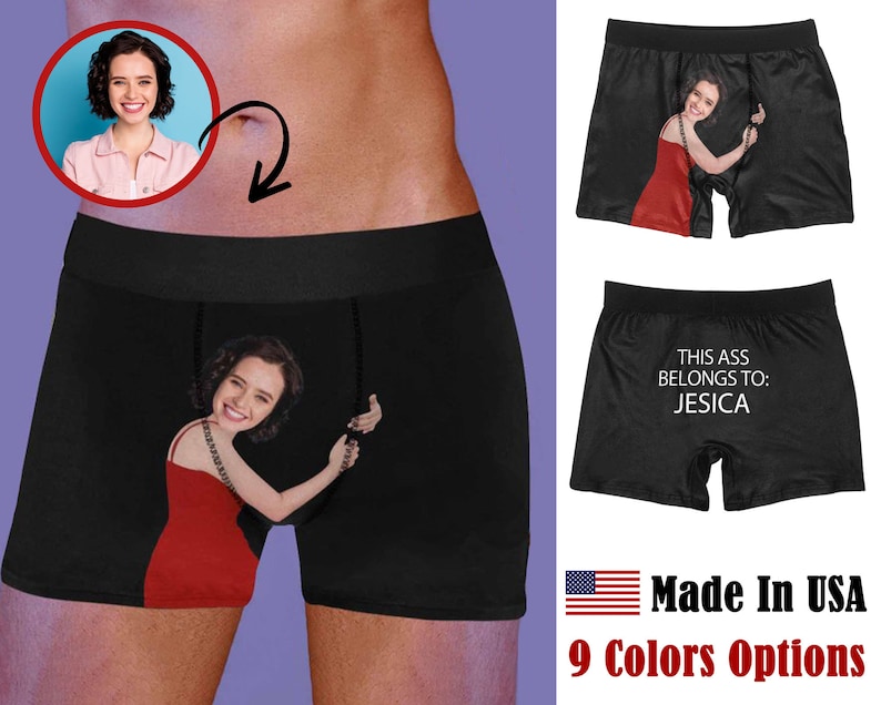 boyfriend valentines gift, custom boxer briefs, Personalized boxers shorts, Custom boxer with face, custom valentines day gift for boyfriend