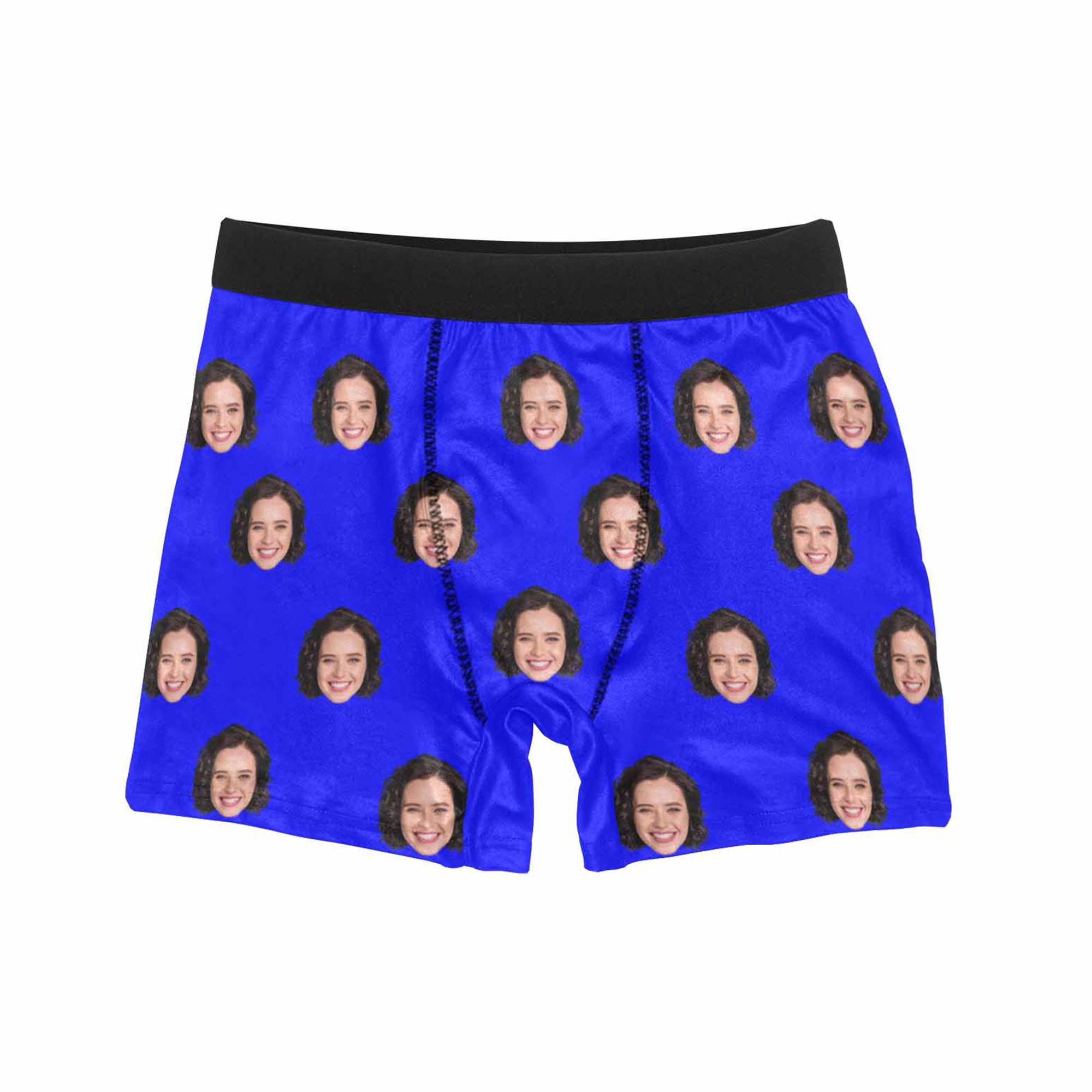 Custom Underwear With Face Personalized Boxer Anniversary Etsy