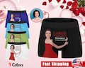 Personalized Face Boxers, Custom Boxer Briefs, Photo Underwear Gift