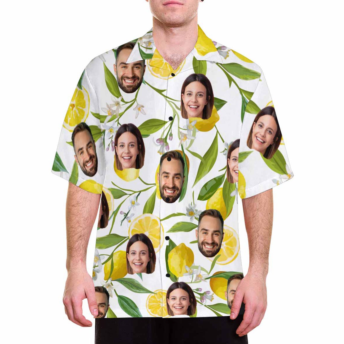 lemon hawaiian shirt