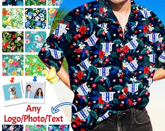 Custom Hawaiian Shirt: Personalized Photo Logo Aloha Shirt