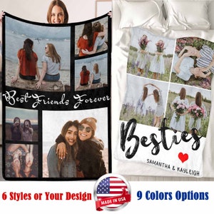 Best photo collage blanket hot sale