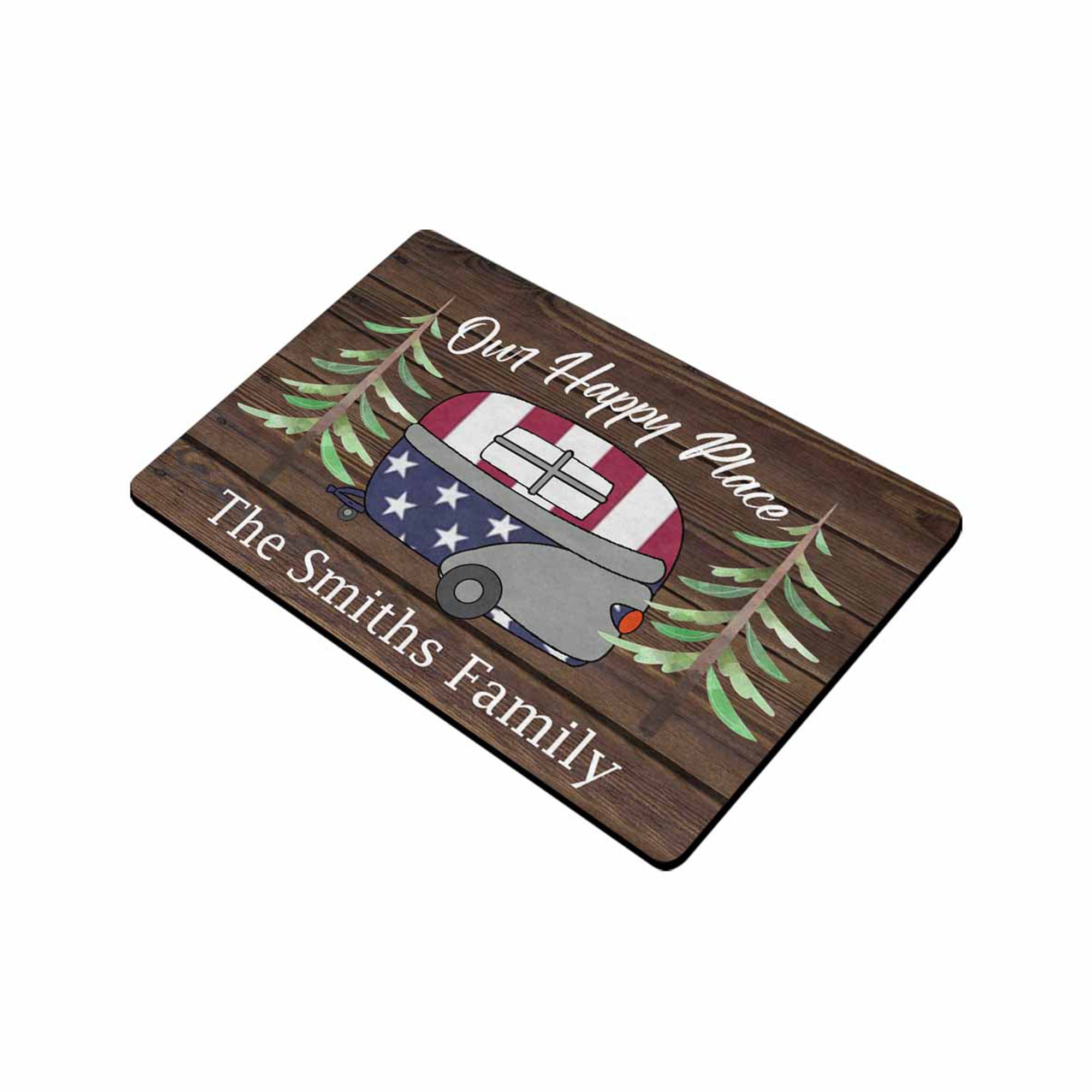Personalized Camper doormat Custom Doormat Housewarming Etsy