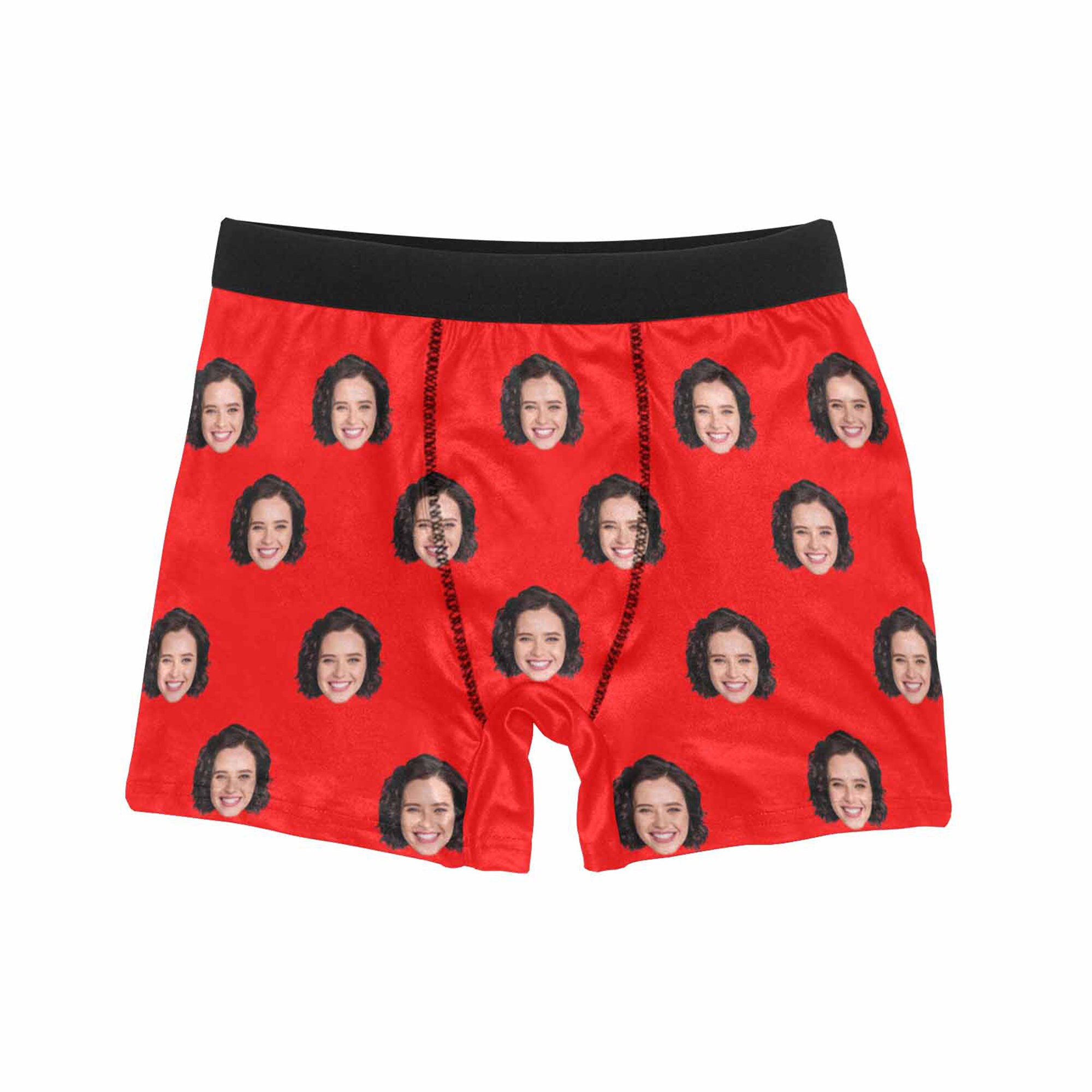 Custom Underwear With Face Personalized Boxer Anniversary Etsy