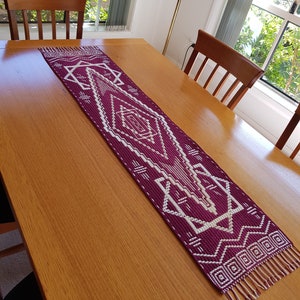 Mosaic Crochet Pattern - Nova Table Runner, overlay mosaic crochet, PDF file only