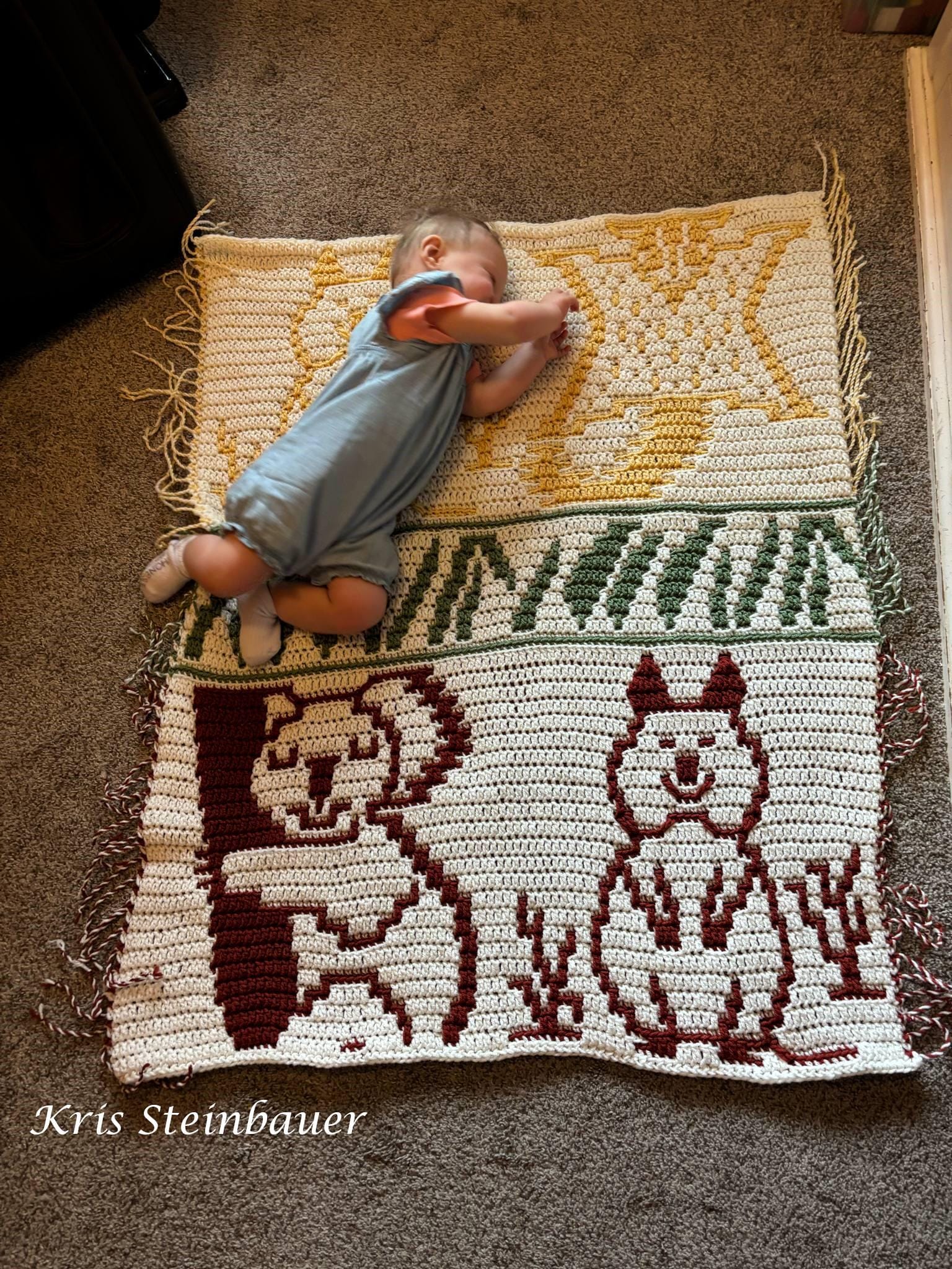 Mosaic Crochet Pattern Cutest Aussie Animals Blanket - Etsy