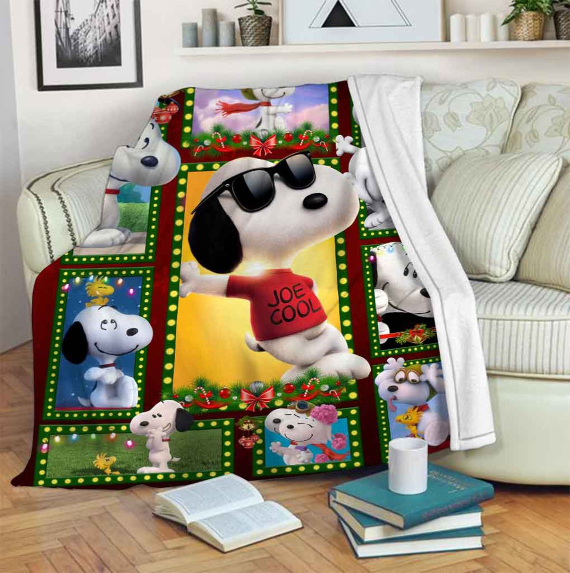 Snoopy Blanket Fleece Blanket Sherpa BlanketMink blanket Etsy