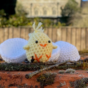 Crochet Chicks / Crochet Chick And Shell / Easter Chicks / Easter Gift/ Easter Decor / Gift idea