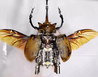 スチームパンク サイボーグ メカニカル ビートル 昆虫 キネティック