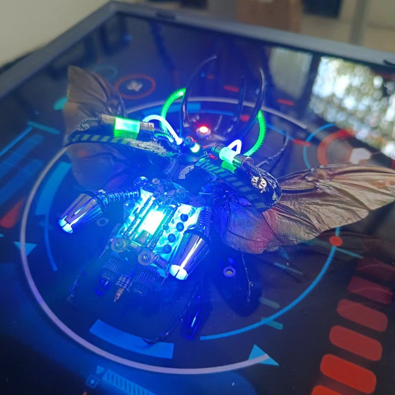 Steampunk Beetle Powered by A V8 Engine Cyborg Mechanical Insects ...