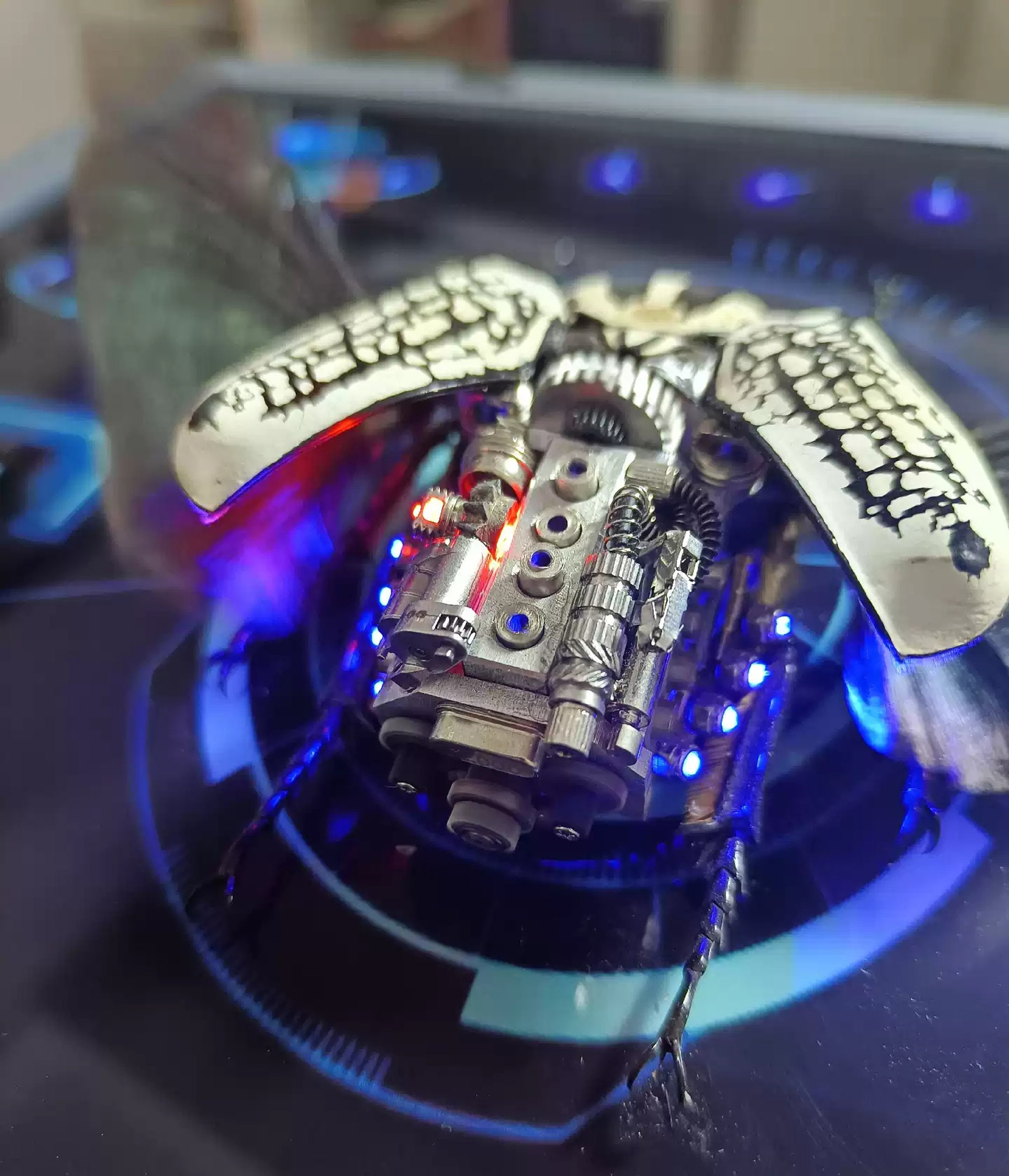 Cyberpunk Beetle Powered by A T-12 Engine Cyborg Mechanical Insect ...