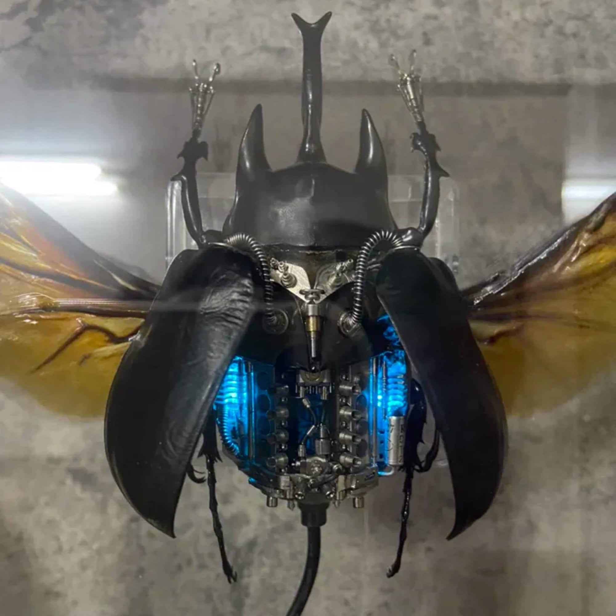 スチームパンク サイボーグ メカニカル ビートル 昆虫 虫 V8 スチームパンク サイボーグ メカニカル ビートル 昆虫 虫 V8