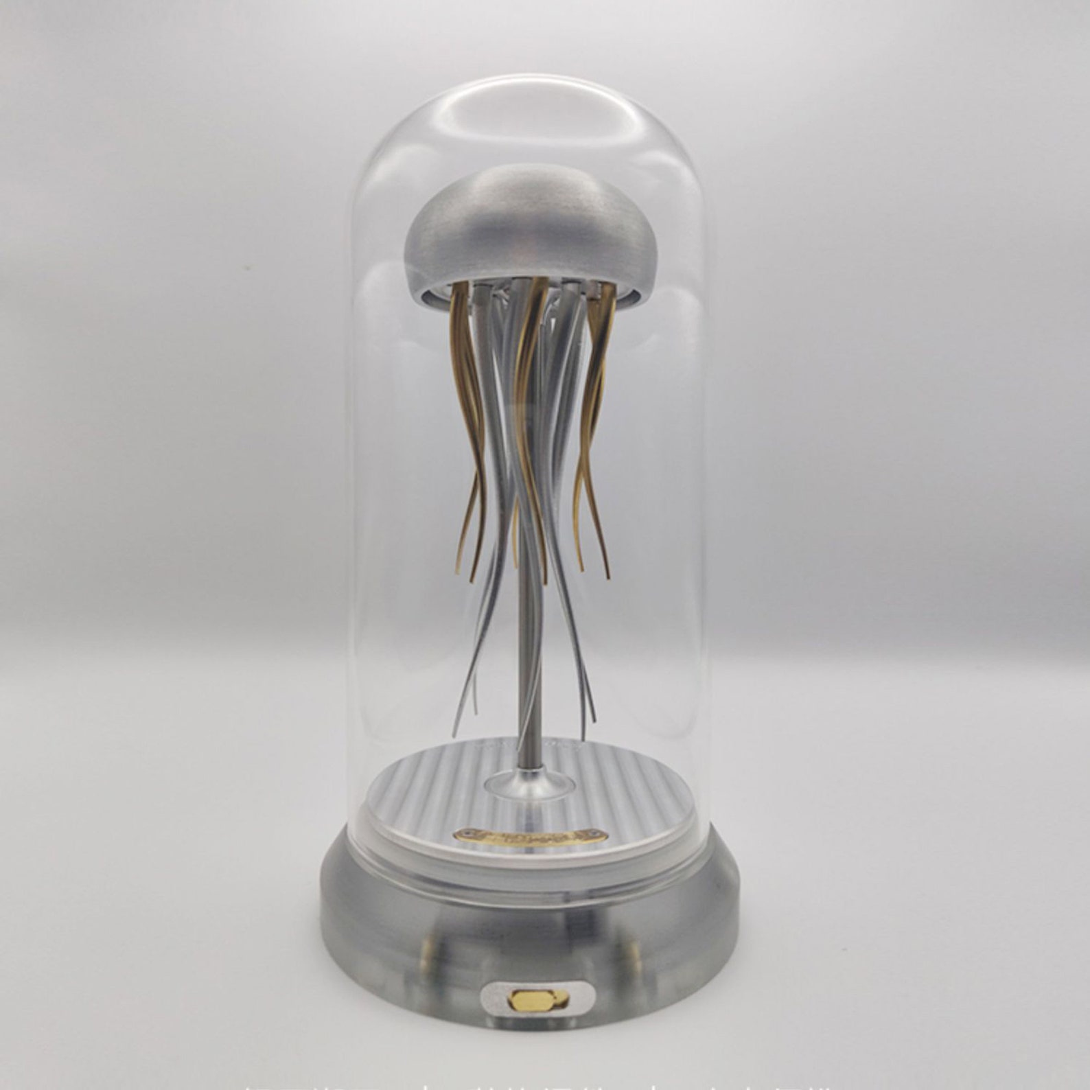 Mechanical Metal Jellyfish Sculpture Capturing the Etsy