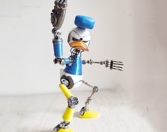 ドナルドダック メカニカルミュータント 3D ロボット クリーチャー