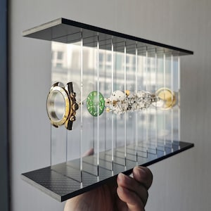 3D Disassembled Mechanical Watch, Timeless Memories, Stunning Sculpture of Mechanics, With Custom Engraving, As Collection Men's Unique Gift