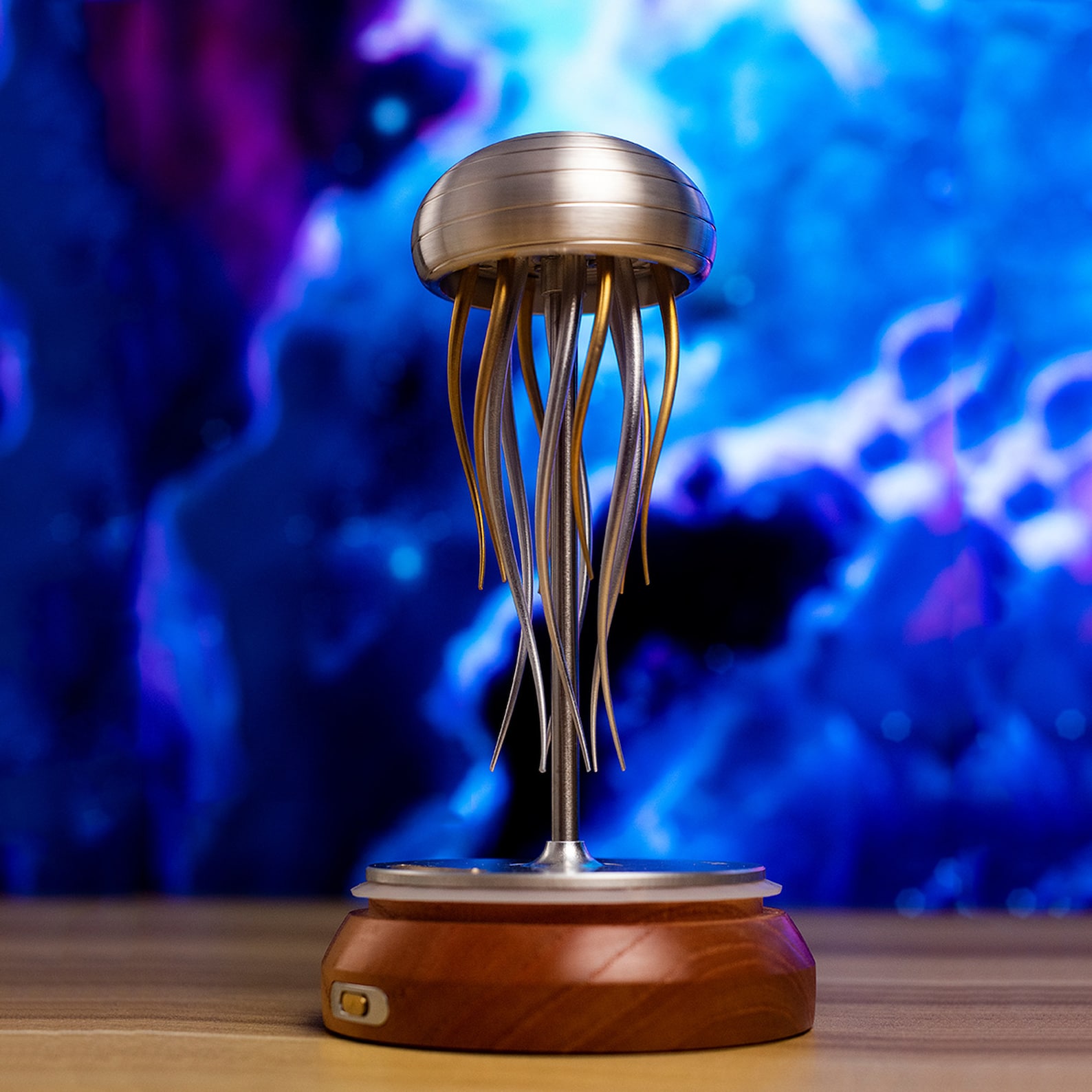 Mechanical Metal Jellyfish Sculpture Capturing the Etsy