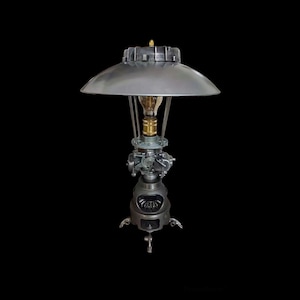 Handmade Industrial Table Desk Lamp Features Automotive Differential & Oil Atomizer In Retro Vintage Style Rustic Home Decor Mechanical Art