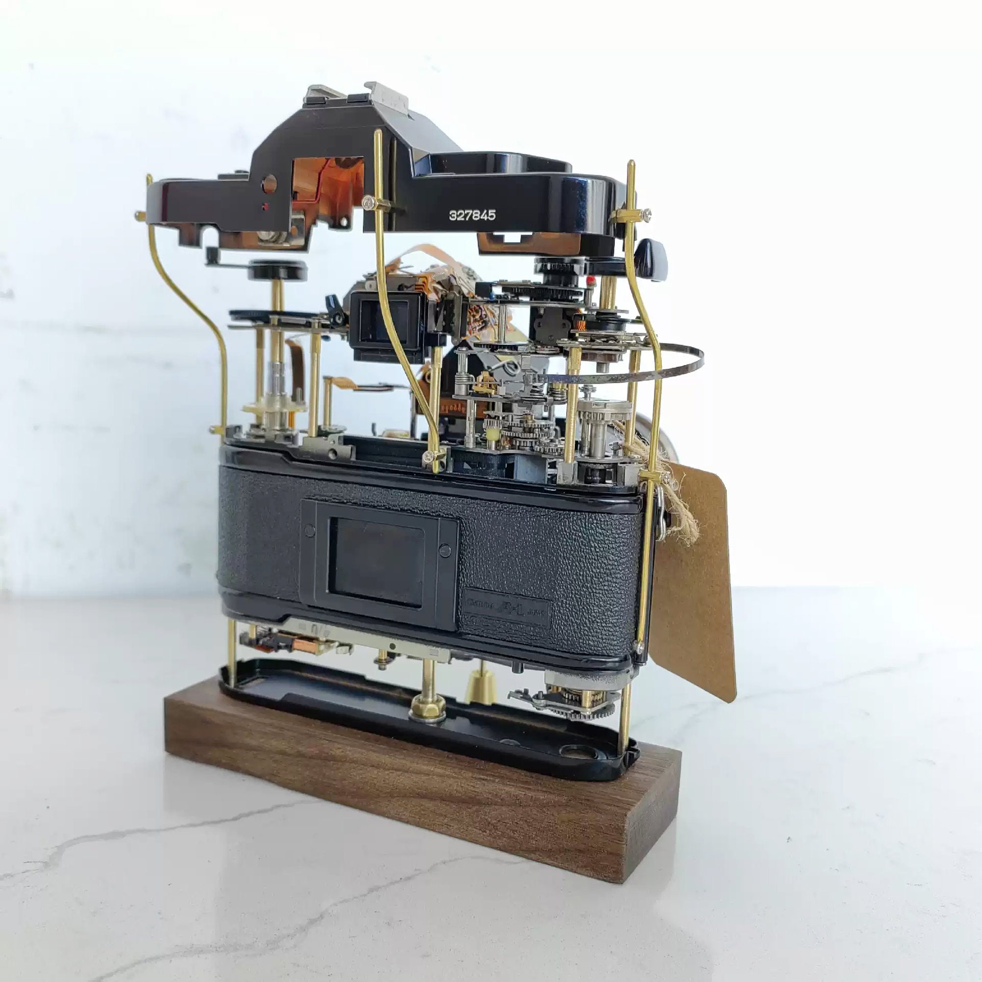 キヤノンカメラの解体アート：3D機械彫刻、写真ギフト - Etsy 日本