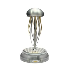 Mechanical Metal Jellyfish Kinetic Sculpture Capturing The Very Essence Of Natural Rhythmical Movements Bionic Engineering Design Robot Art