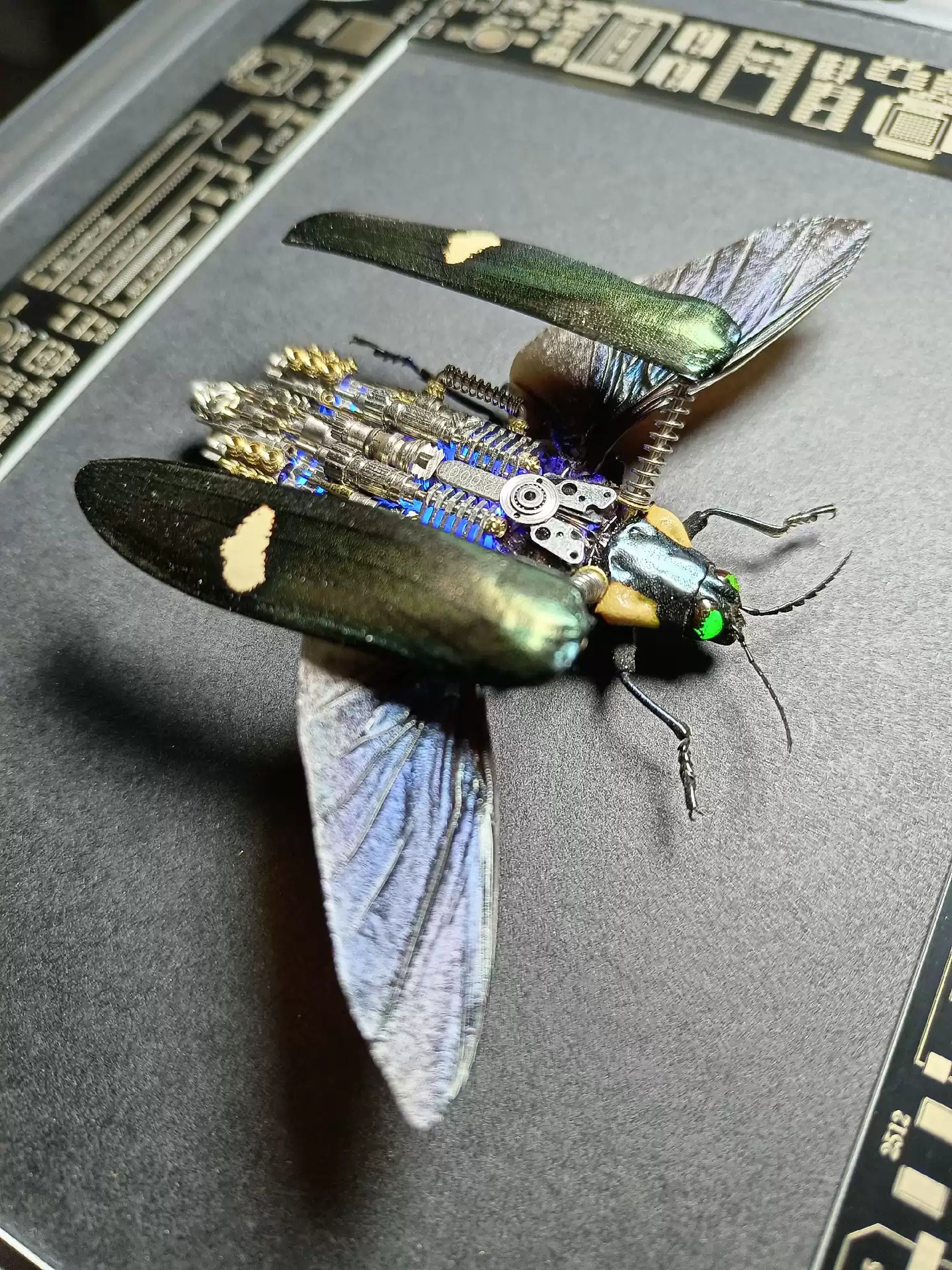 スチームパンク サイバーパンク 甲虫 昆虫 機械仕掛け キネティック