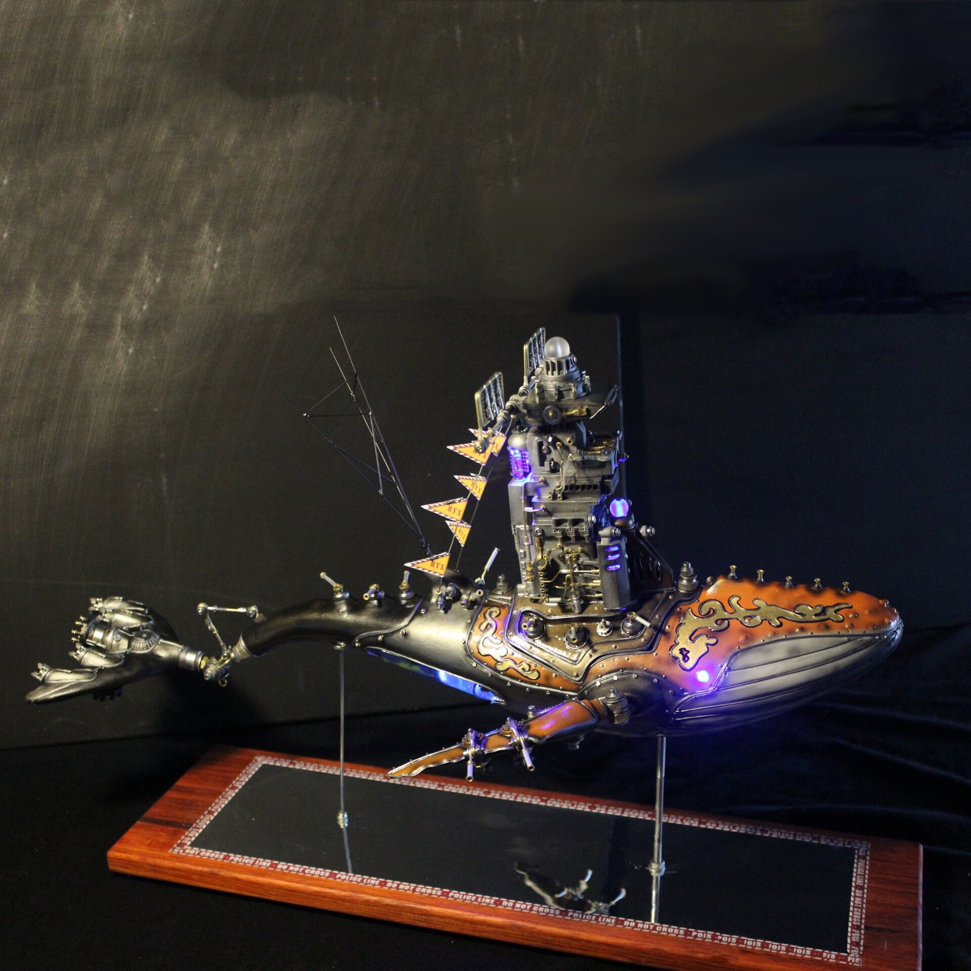 ホビー・楽器・アート prop Legendary Whale Mechanical Mutant 3D Robot Creature Animals