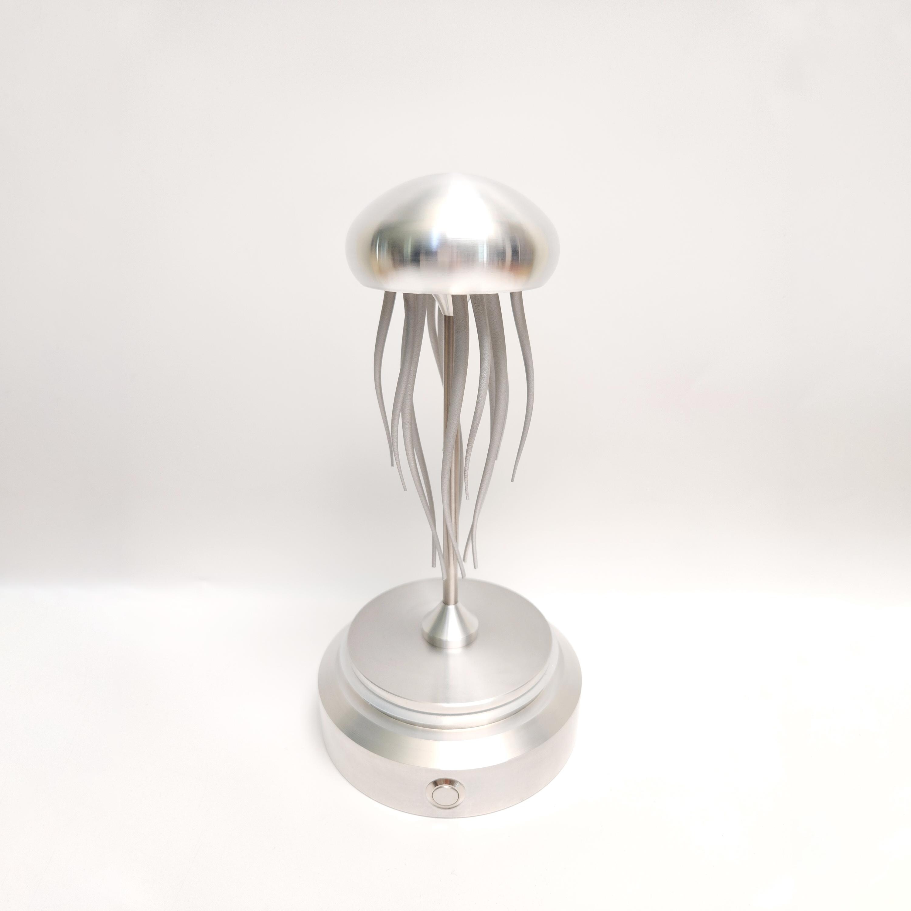 Mechanical Metal Jellyfish, Kinetic Sculpture, Capturing the Very