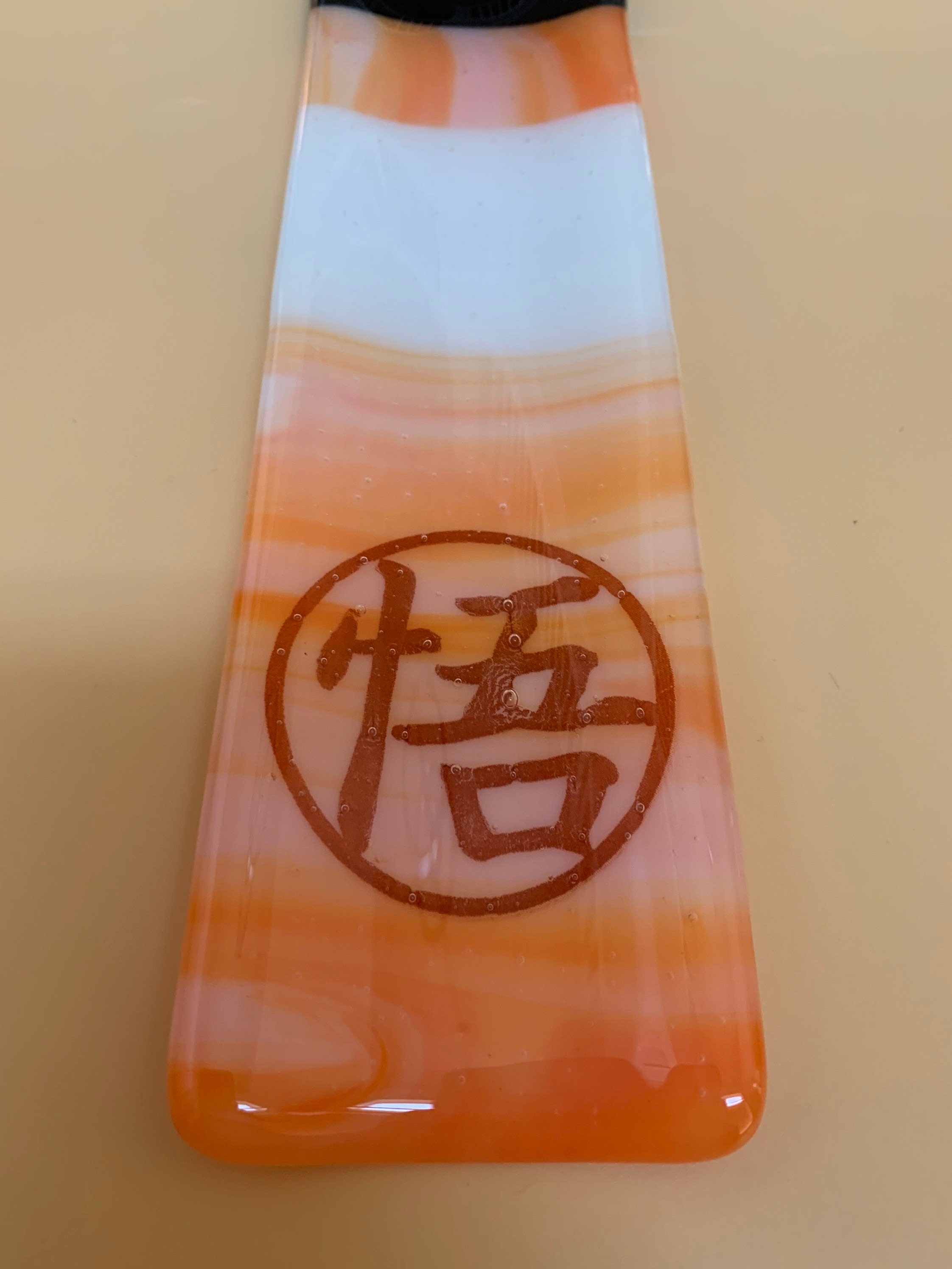 Glass fused anime incense burner / holder with Yokus Gi. Etsy