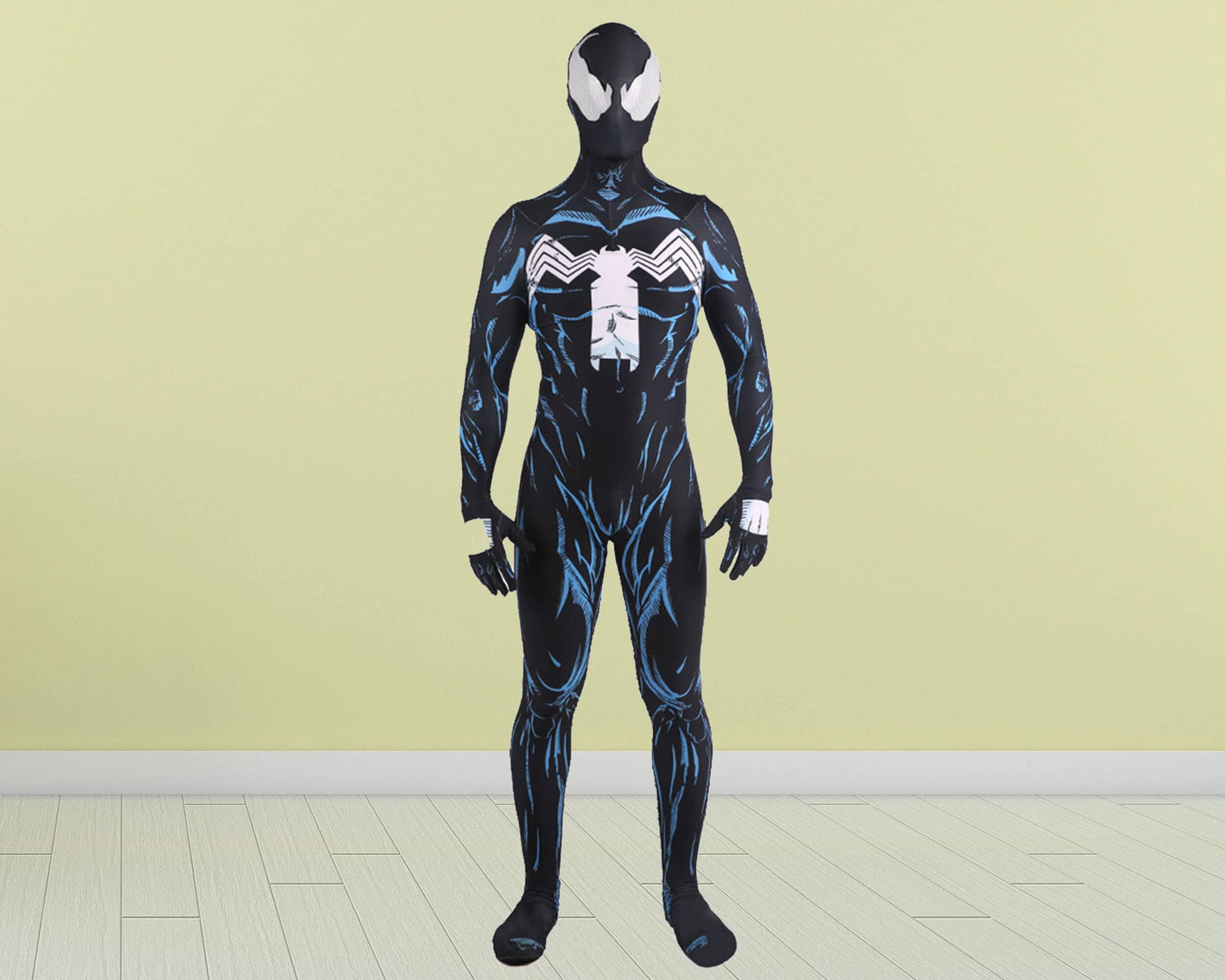 Venom Symbiote Suit Cosplay Costume Spiderman Superhero Etsy Canada