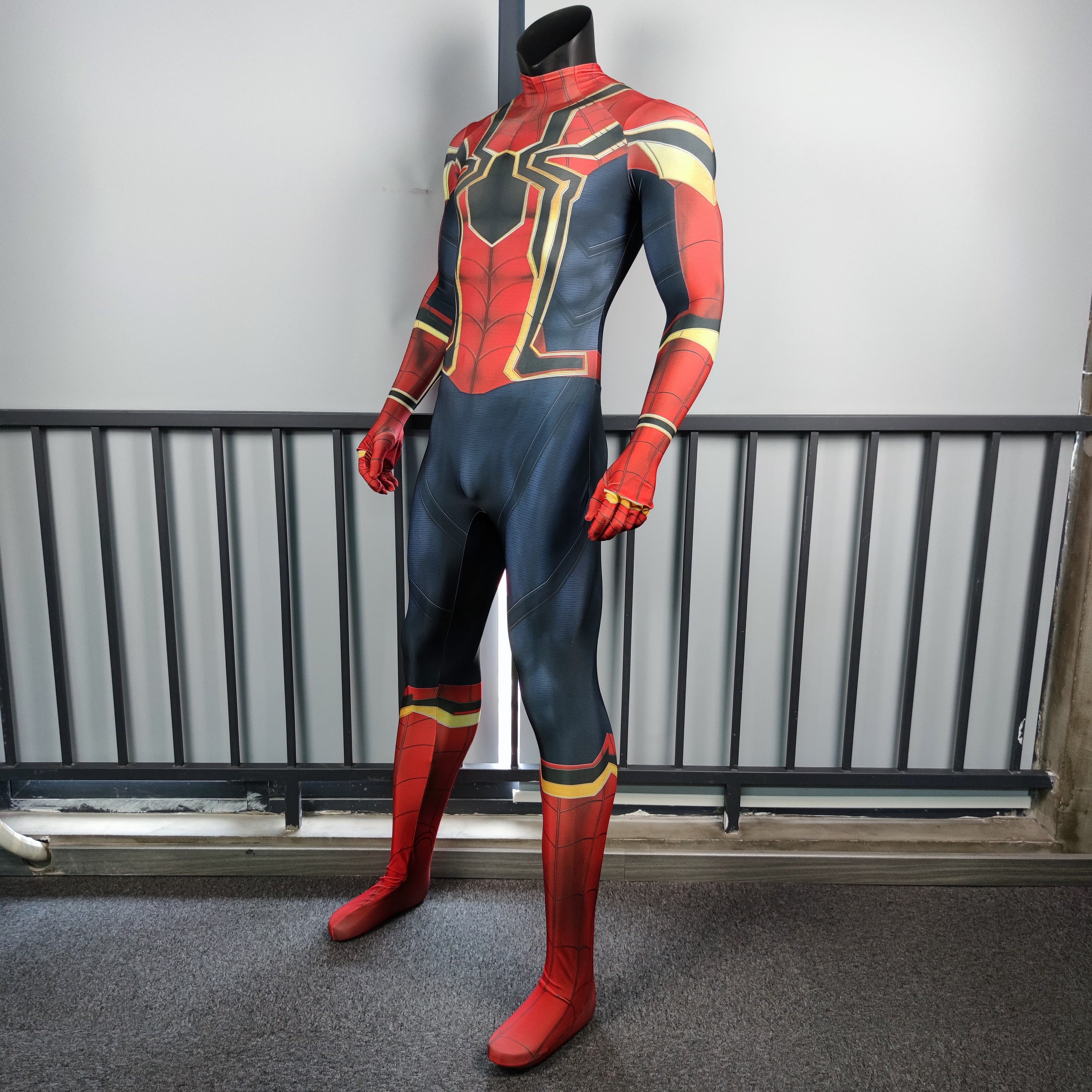 Avengers War Iron Spider-Man Cosplay Costume Jumpsuit | Etsy