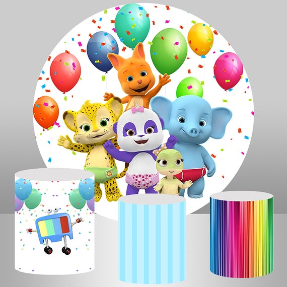 Cartoon Word Party Backdropballoons Birthday Party - Etsy Canada Cartoon Word Party Backdropballoons Birthday Party - Etsy Canada