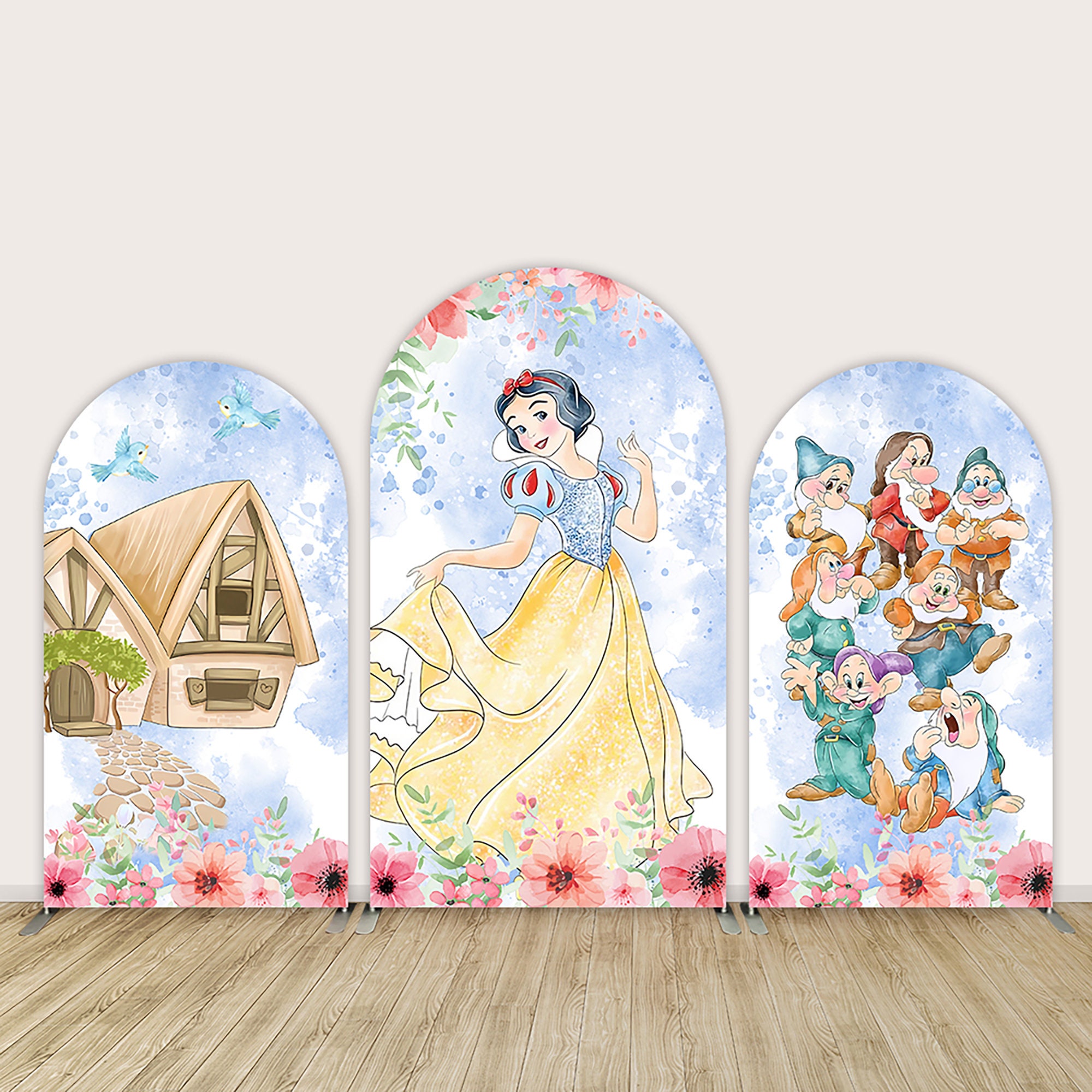 Sfondo per parete ad arco elastico con principessa Disney, sfondo blu con castello, sfondo per festa di compleanno di Cenerentola per ragazze - Italia Sfondo per parete ad arco elastico con principessa Disney, sfondo blu con castello, sfondo per festa di compleanno di Cenerentola per ragazze - Italia