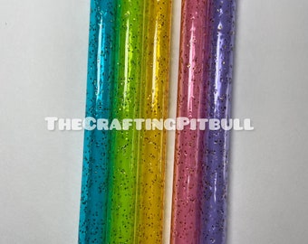 Add-On Only Glitter Confetti Straws | Reusable Straws
