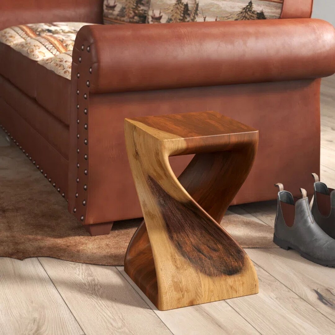 Solid Wood End Table Solid Wood Coffee Table High Quality Etsy