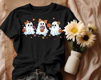 LEUKE SPOKEN SVG, jongen, meisje, Ghost gesneden bestand bundel, Boy Ghost, Ghost met strik, schattige Ghost Halloween Clip Art Svg, Dxf, Eps, Png