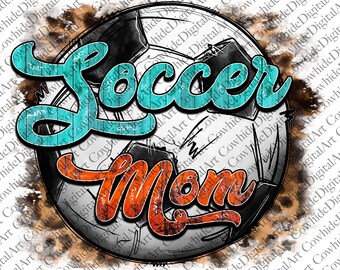 Fußball Mama, Fußball Clipart, transparente PNG-Datei für Sublimation, Fußball Mama Png, Fußball-Shirt-Design, Fußball Mutter Png, Fußball Png-Datei