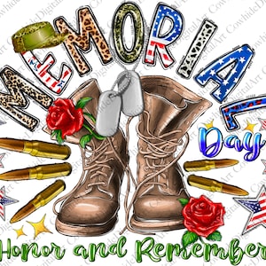 Memorial Day honor and remember png sublimation design download, Veteran png, patriotic ABD png, 4th of July png, sublimate designs download