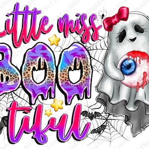 Little Miss Bootiful png download, Girls Halloween PNG, Halloween PNG, Kids Halloween PNG,Cute Halloween,Digital Download,Sublimation Design