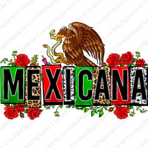 Mexicana png sublimation design download, Mexico png, Mexican flag png, Mexican png, Mexican roses png, sublimate designs download