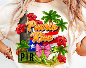 Bandera de Puerto Rico PNG, Vacaciones de verano de los puertorriqueños (Descarga digital)