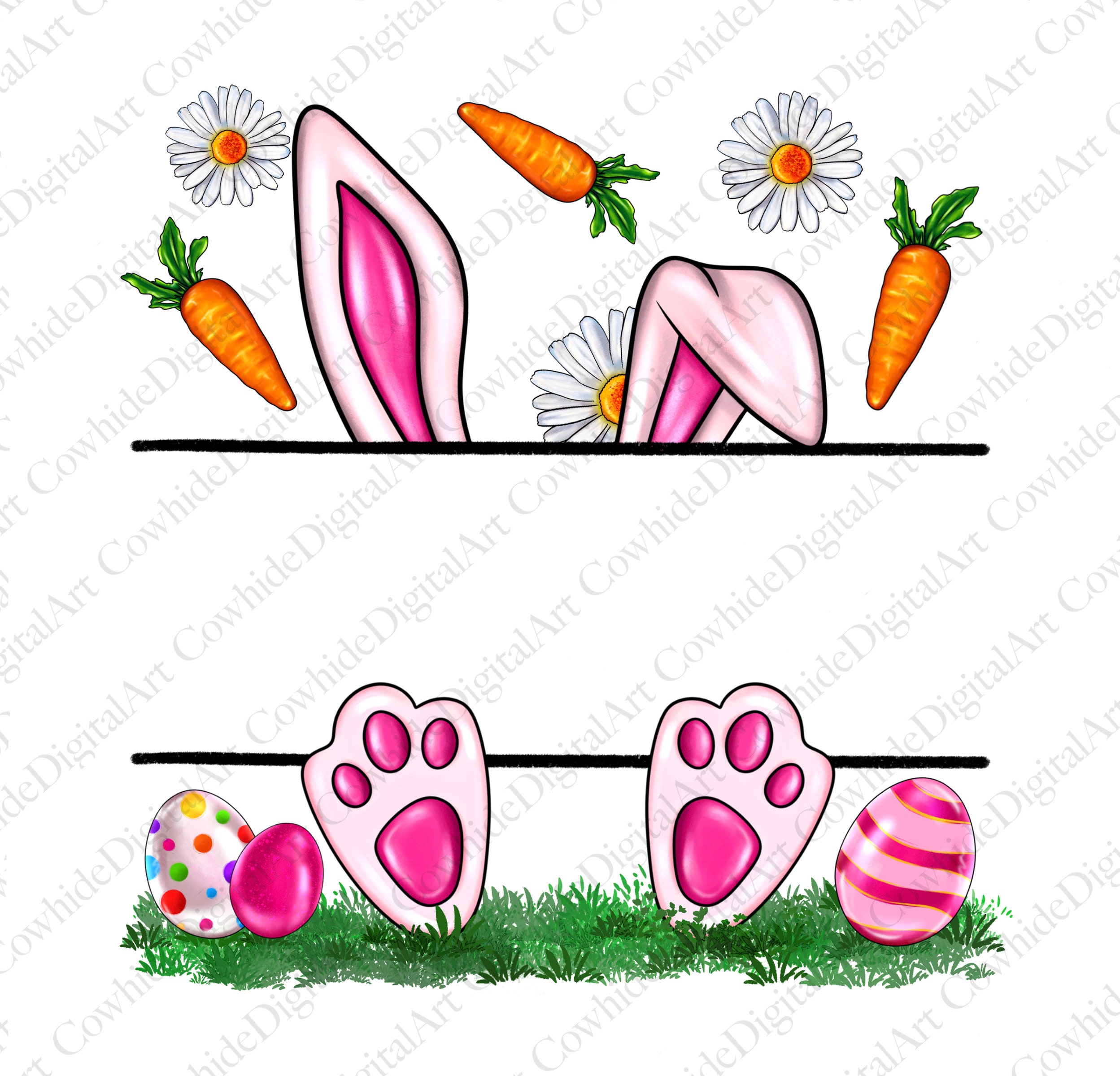 Easter Bunny Name Frame PNG, Sublimation Design (digital Download) - Etsy
