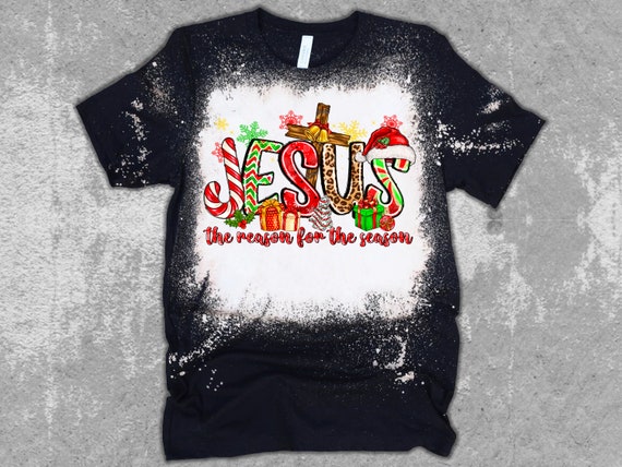Jesus is the Reason Bleached Tee Jesus is the Reason Bleached Tee