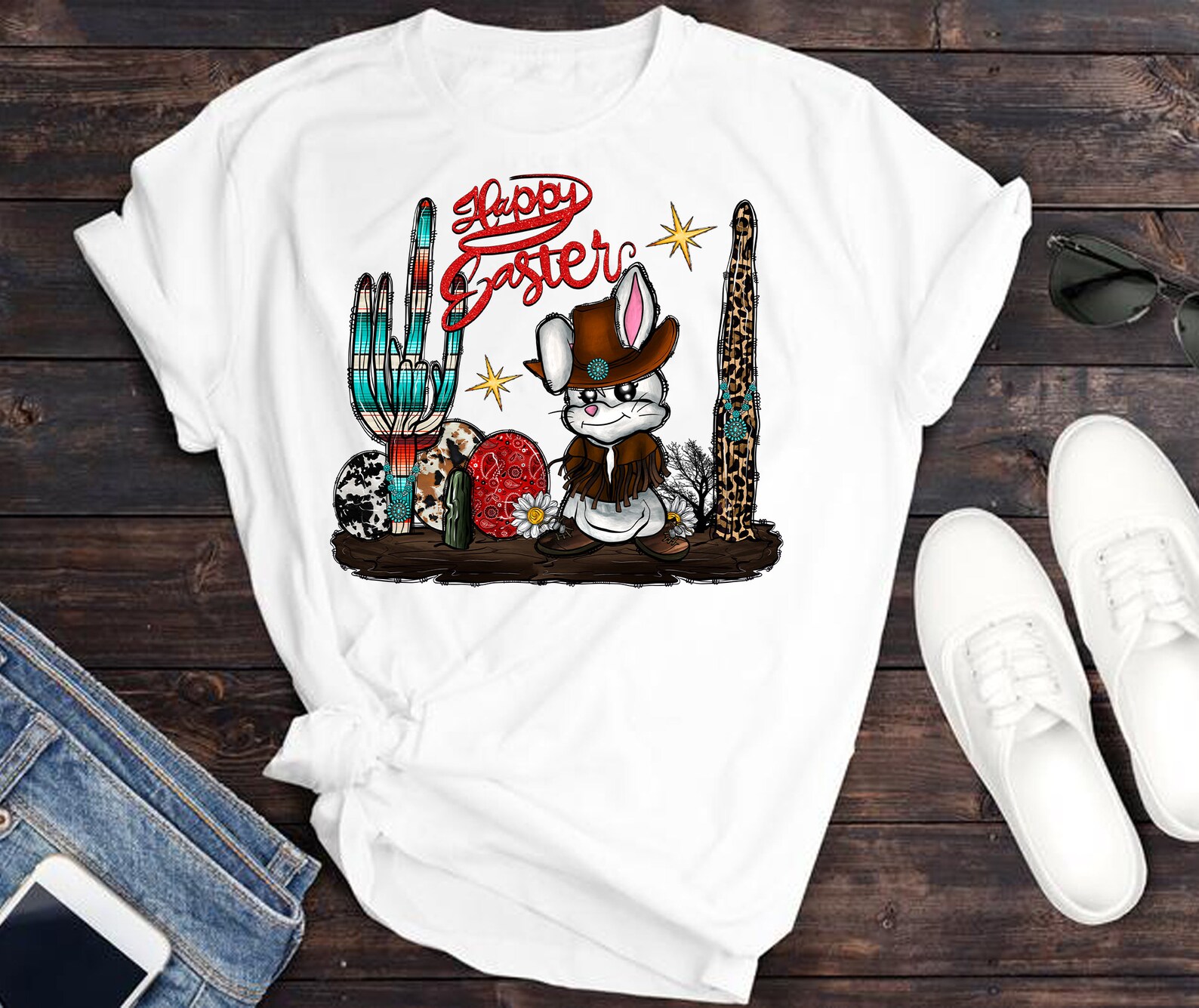 Western Rabbit Png Happy Easter PNG Rabbit PNG Western - Etsy